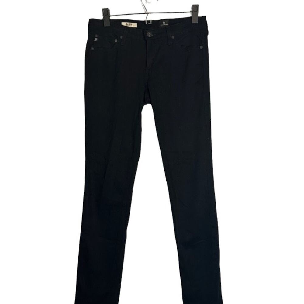 AG Adriano Goldschmied Black The Stilt Cigarette Leg Skinny Jeans Women’s 28R